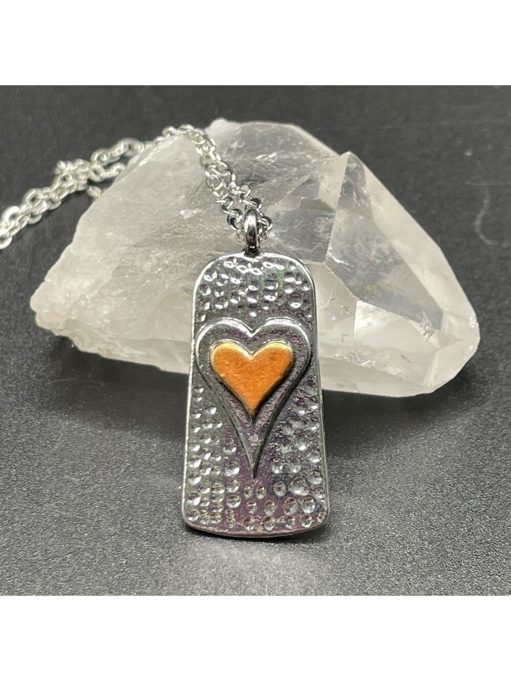 Pendant Necklace with Heart #836 - Picture 14 of 14